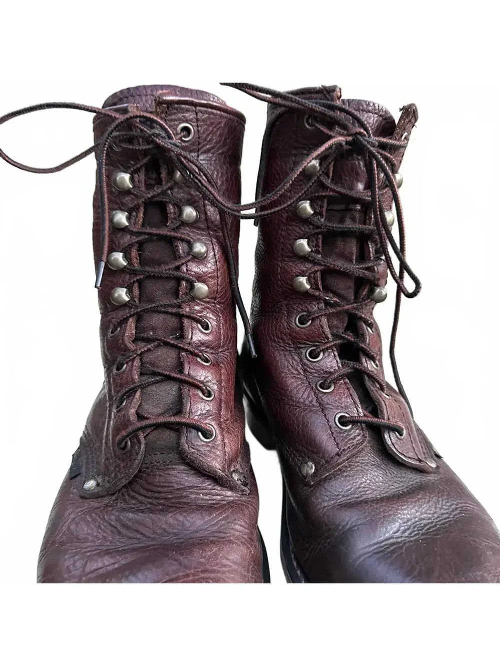 Ad Tec Style 1173 Water Resistant Brown Packer Work Boot Size 10